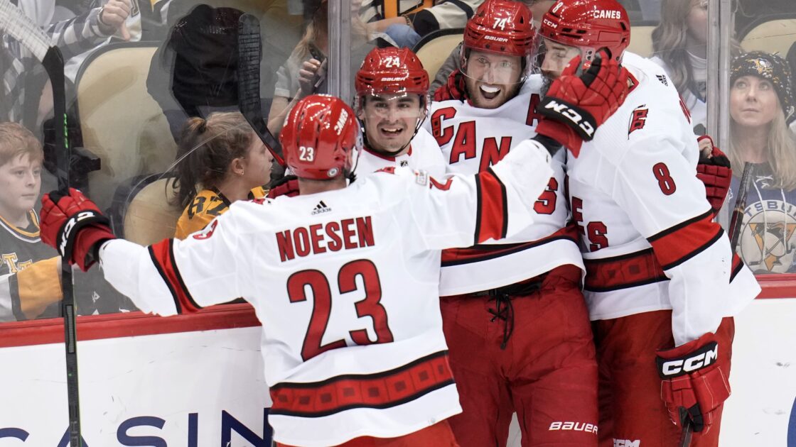 Carolina Jaccob Slavin OT goal