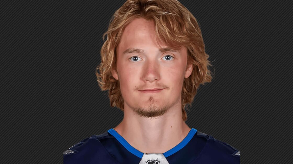 Winnipeg Jets Chaz Lucius, brother of Penguins prospect Cruz Lucius
