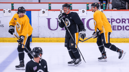 NHL return, Sidney Crosby: Photo courtesy of Pittsburgh Penguins