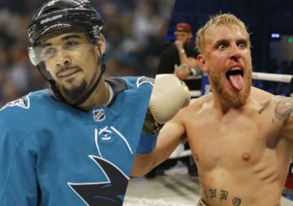Evander Kane, Jake Paul, Pittsburgh Penguins