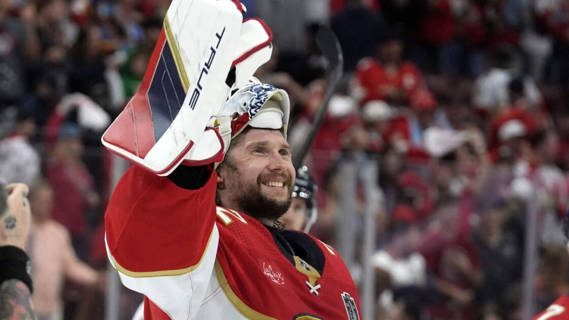 Register with the Oilers vs. Panthers NHL Stanley Cup betting promos to get $3,500 in value for Sergei Bobrovsky bets.