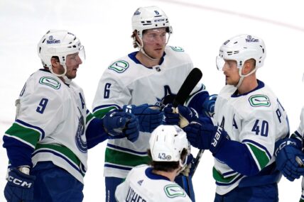 J.T. Miller Brock Boeser Elias Pettersson