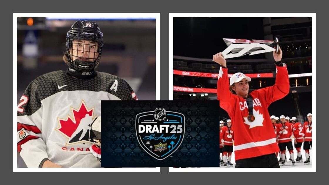 Potential Penguins Draft Picks, NHL Mock Drafts: Roger McQueen (Left), Jake O'Brien (Right)