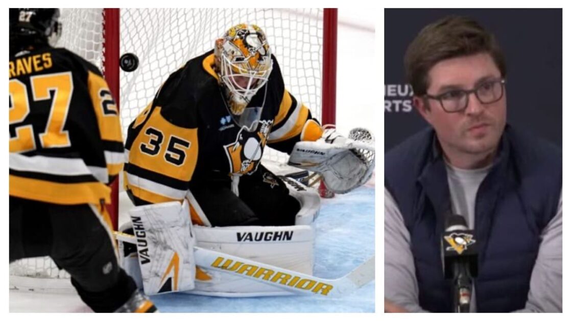 PIttsburgh Penguins Tristan Jarry, Kyle Dubas