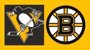 Pittsburgh Penguins Game, Boston Bruins