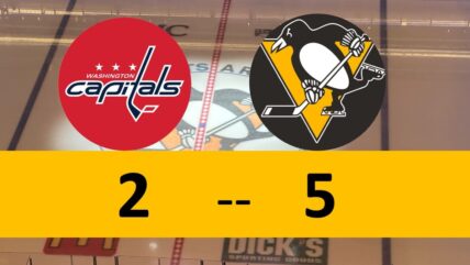 Pittsburgh Penguins Game 5-2 Win over Washington Capitals