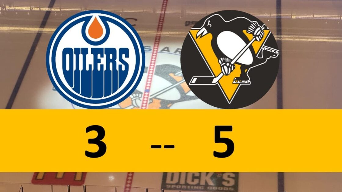 Pittsburgh Penguins Game 5-3 Win Edmonton Oilers