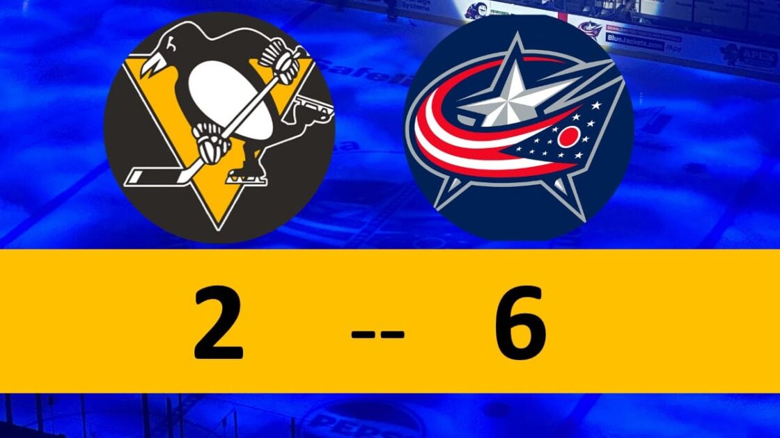 pittsburgh penguins, columbus blue jackets