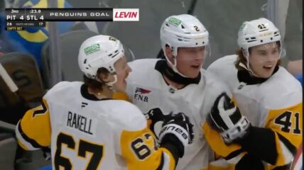 Pittsburgh Penguins, Rutger McGroarty with Rickard Rakell, Ville Koivunen