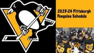 Pittsburgh Penguins Schedule