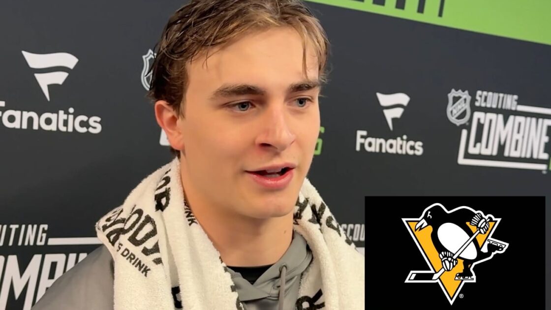 Porter Martone, NHL Draft Prospect. Pittsburgh Penguins