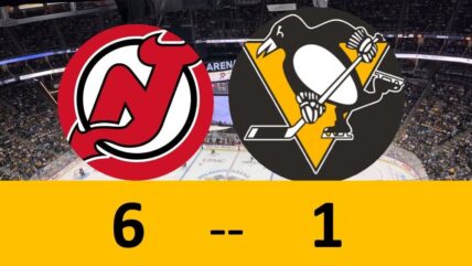 Pittsburgh Penguins loss to New Jersey Devils