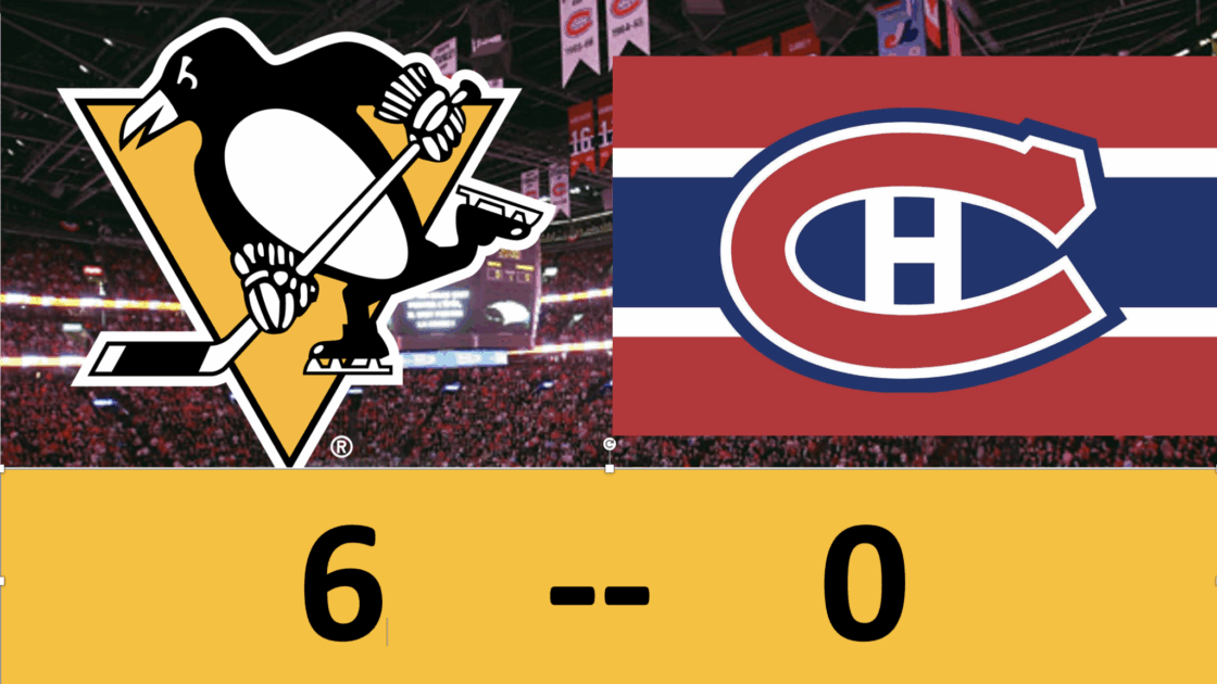 Pittsburgh Penguins game, montreal canadiens