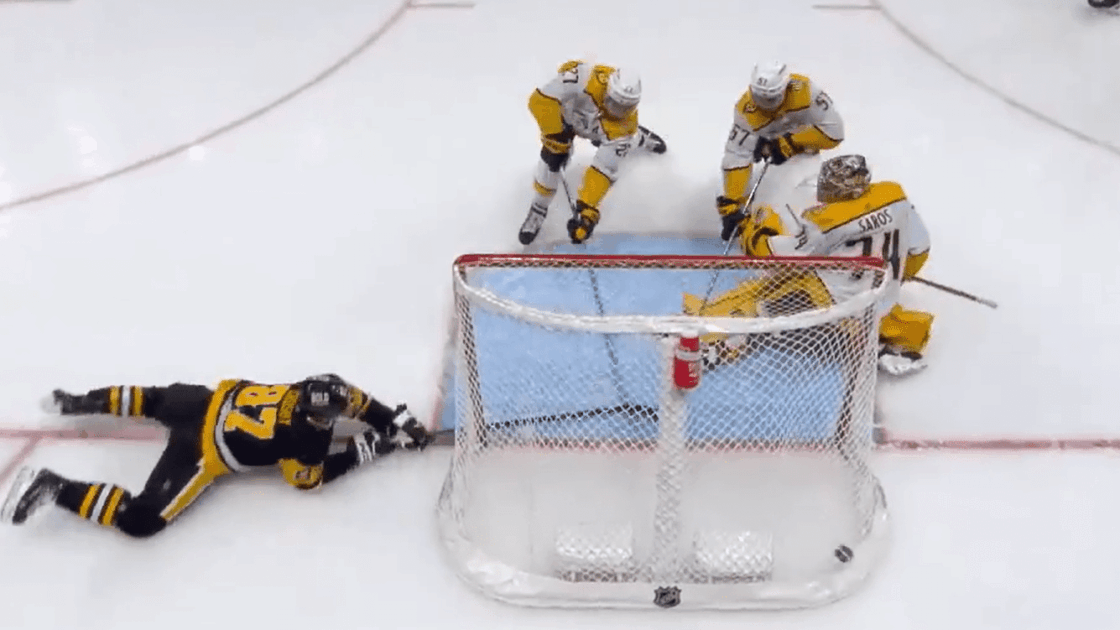 Sidney Crosby goal Nashville Predators