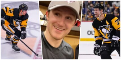 Patrick Marleau, Jared McCann, Patric Hornqvist Pittsburgh Penguins