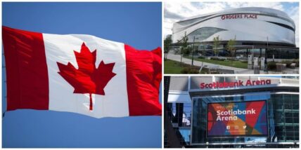 NHL trade, Canada, Canadian Flag