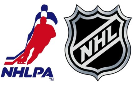 NHL CBA NHL Return NHLPA logos