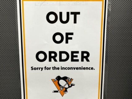out of order sign