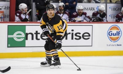 Penguins Score Brandon Tanev