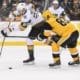 Pittsburgh Penguins Sidney Crosby, Shea Theodore, Vegas Golden Knights