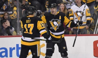 Pittsburgh Penguins lines with Evgeni Malkin Bryan Rust