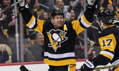 Pittsburgh Penguins score Patric Hornqvist