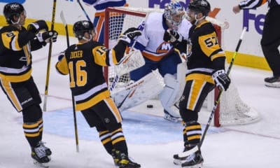 Pittsburgh Penguins Jason Zucker, Anthony Angello