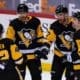 Pittsburgh Penguins Jeff Carter, Kasperi Kapanen, Jared McCann