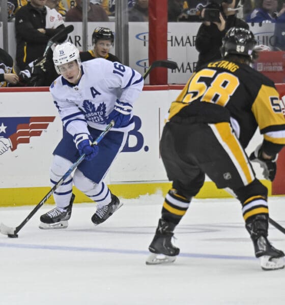 Pittsburgh Penguins coverage. NHL trade chatter on Mitch Marner and Martin Necas.