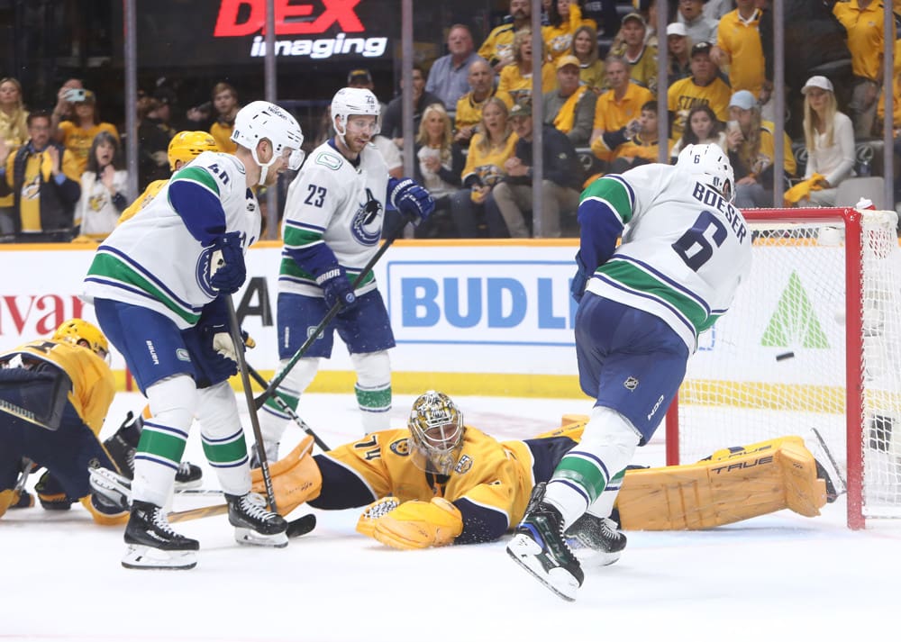 Vancouver Canucks Comeback, Brock Boeser, Pittsburgh Penguins News, NHL Trade Talk in Calgary