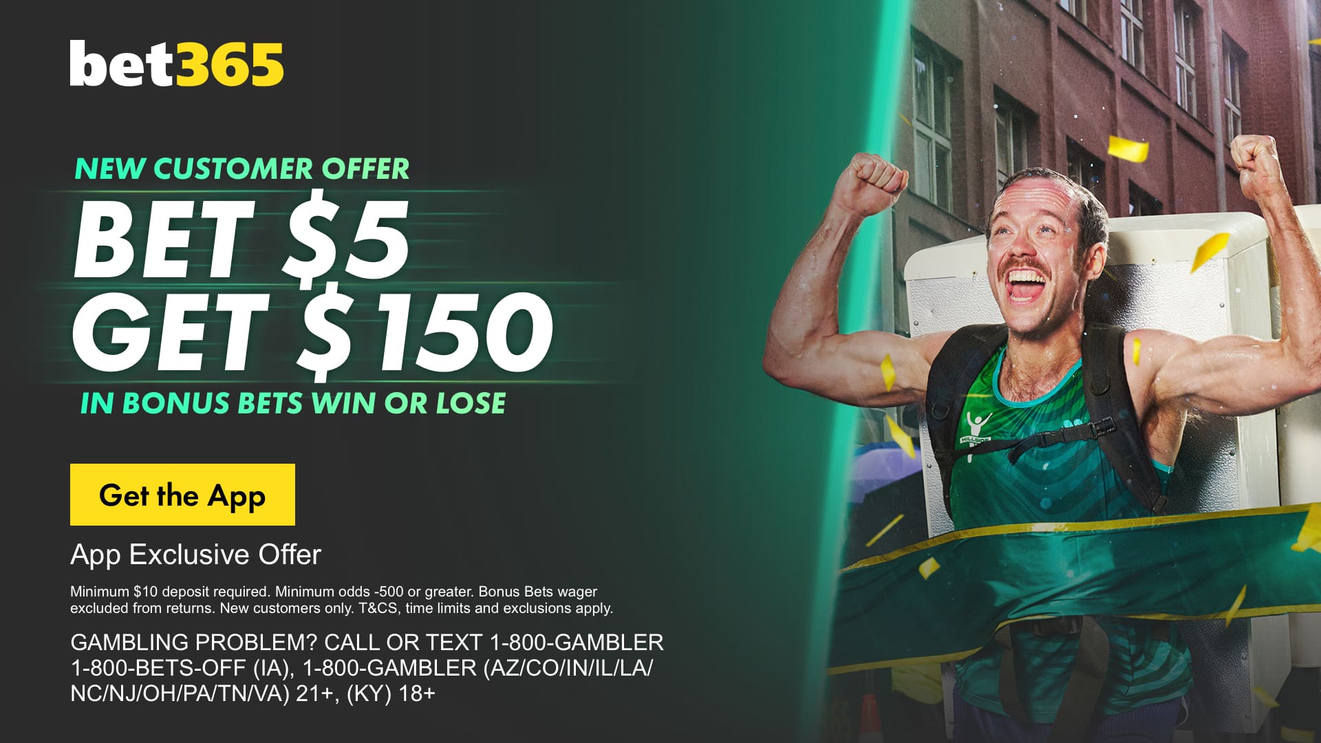 Register with the bet365 PA bonus code PGHOCKEY to get a $150 bet-and-get offer for any sporting event.