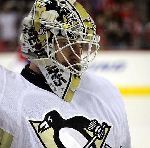 Matt Murray, still, is talking about how much Marc-Andre Fleury means to  him