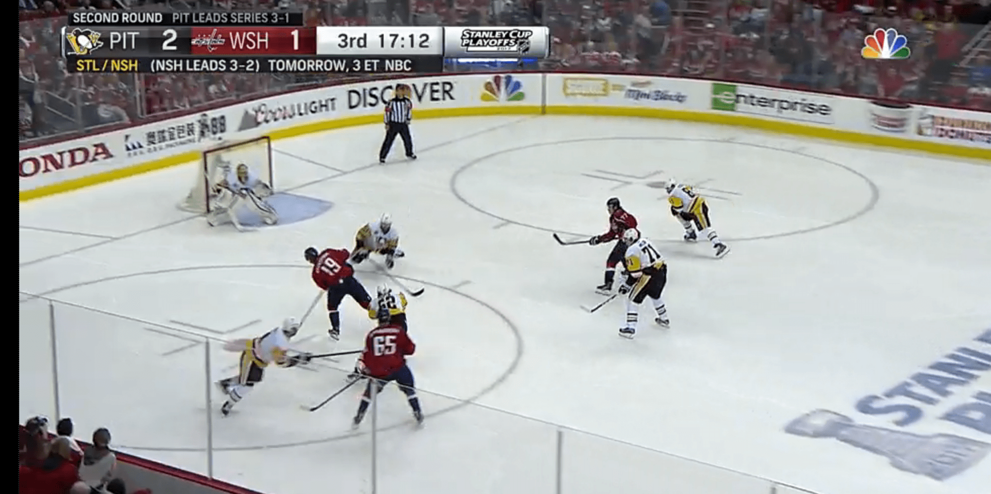 Andre Burakovsky Scores First NHL Goal in First NHL Game, Jumps Into Boards  Like Ovechkin to Celebrate (GIFs)