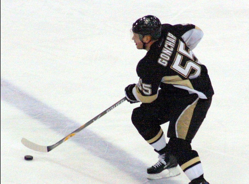 Pittsburgh Penguins Sergei Gonchar Hockey Hall of Fame