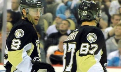 Pascal Dupuis Sidney Crosby Pittsburgh Penguins