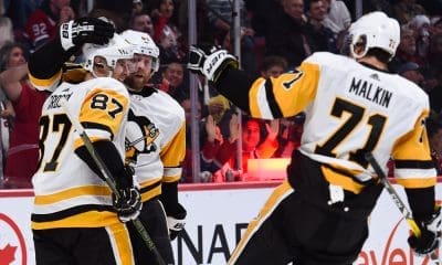 Malkin, Crosby Shine in Penguins' 4-0 Victory in Washington