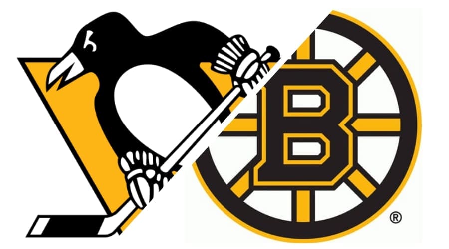 Pittsburgh Penguins score vs. Boston Bruins