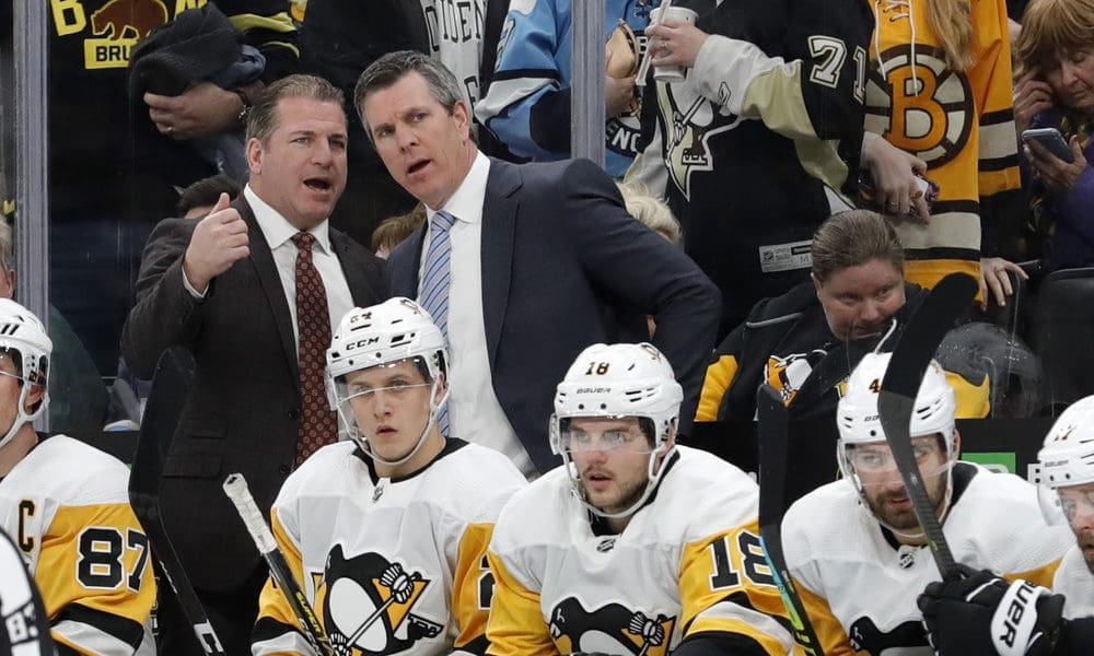 Pittsburgh Penguins Mark Recchi Mike Sullivan