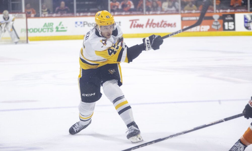 Harrison Brunicke: Photo Courtesy of Wilkes Barre/Scranton Penguins