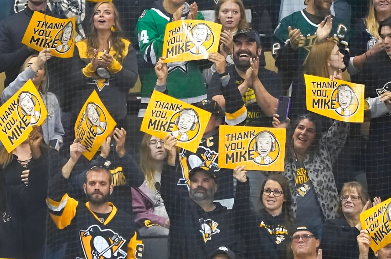Pittsburgh Penguins Tribute to Mike Lange