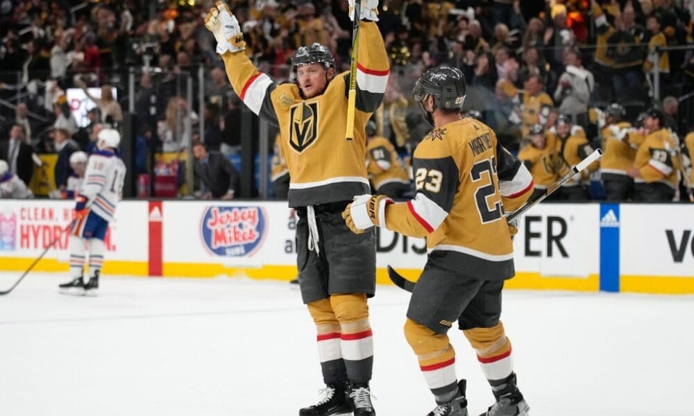 Pittsburgh Penguins inside dirt, Vegas Golden Knights win Game 1, NHL Stanley Cup Playoffs