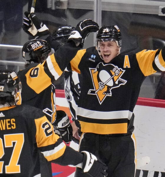 Pittsburgh Penguins, Evgeni Malkin celebrates