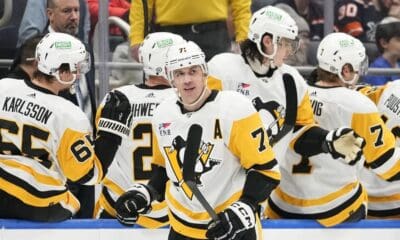 Pittsburgh Penguins Islanders Hockey, Evgeni Malkin scores. Kris Letang Makes History. NHL Trade rumors, & news