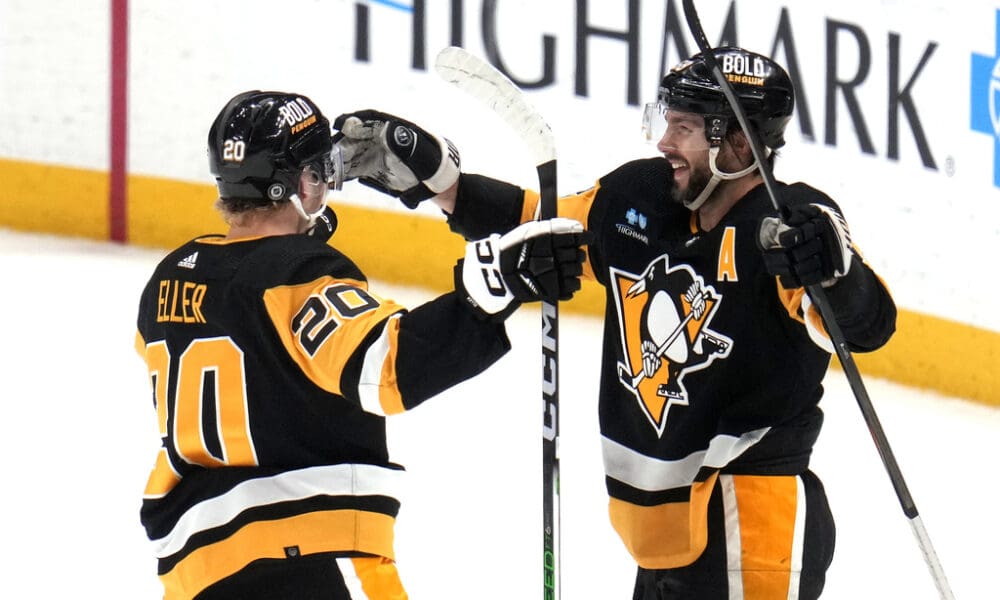 Pittsburgh Penguins game, Lars Eller, Kris letang