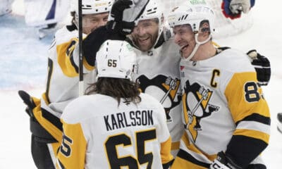 Sidney Crosby and Pittsburgh Penguins historic win. NHL trade rumors.