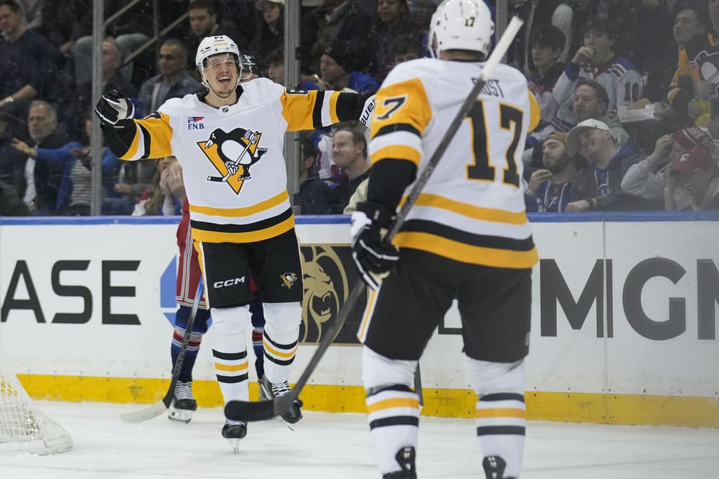 Pittsburgh Penguins game analysis. Rickard Rakell, Bryan Rust