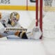 Pittsburgh Penguins goalie Alex Nedeljkovic