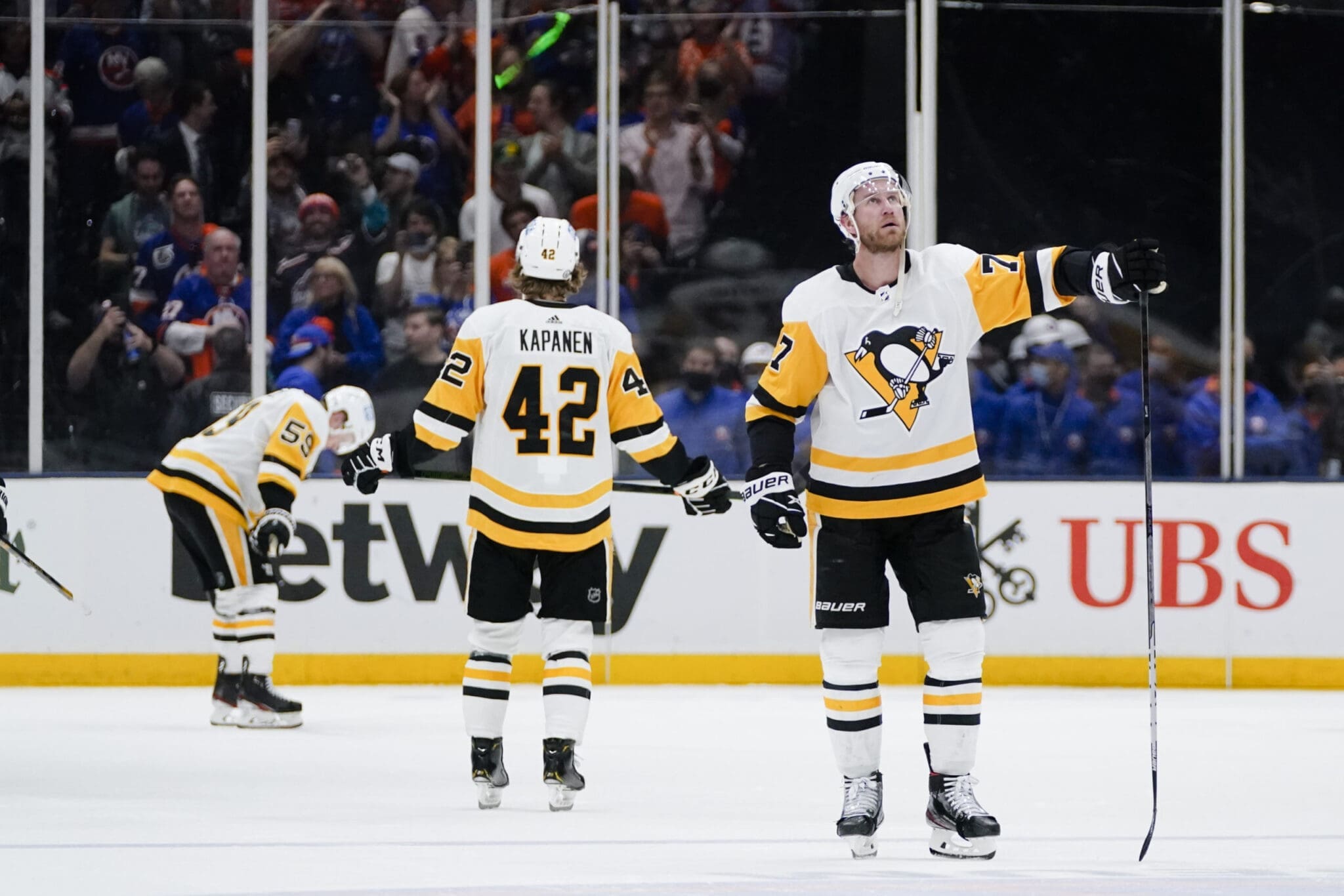 Pittsburgh Penguins Kasperi Kapanen 42 Away 2022 Stanley Cup Final