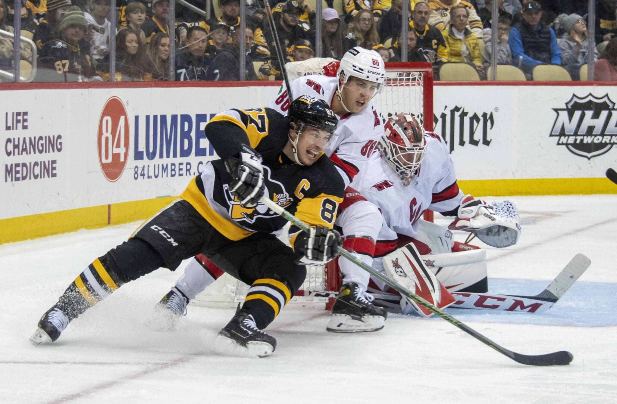 Pittsburgh Penguins, Sidney Crosby, Carolina Hurricanes