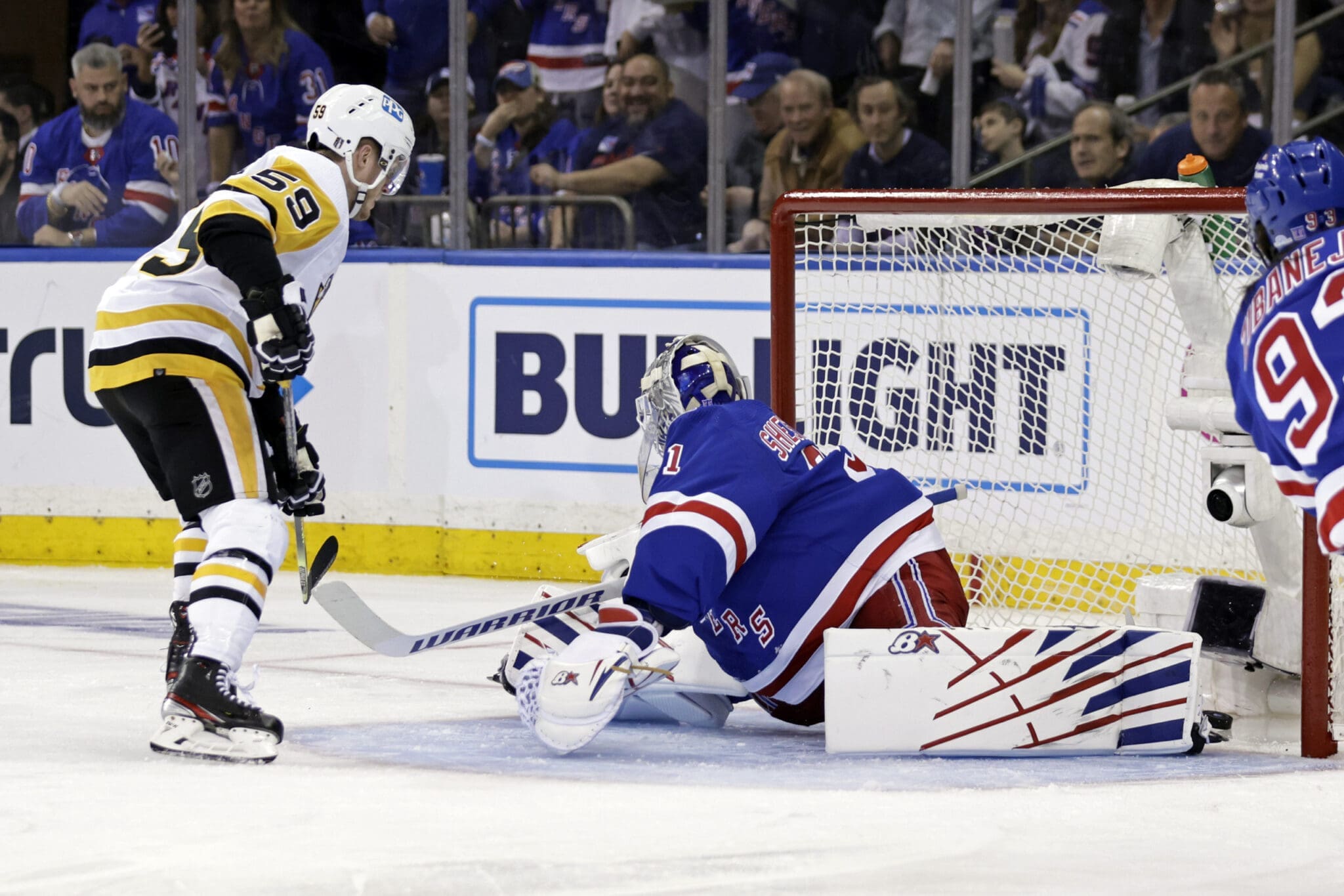 Penguins dealt major goaltending blow for Game 2 vs. Rangers after 3OT  thriller